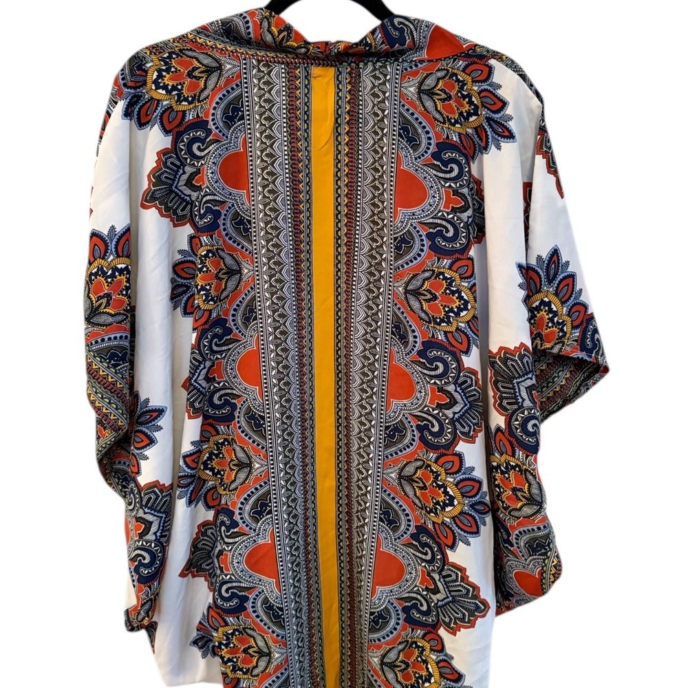 Boohoo Multicolor Patterned Kimono - Picture 2 of 3